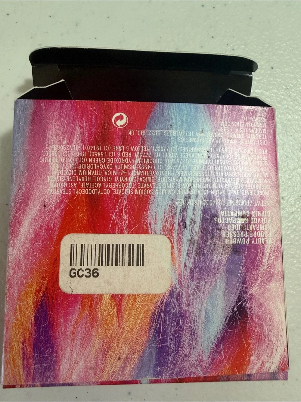 NIB! Mac Cosmetics Trolls Collection Beauty Powder In Color “GLOW RIDA”